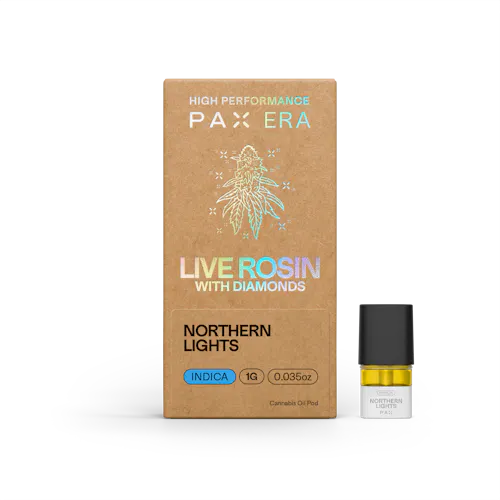 Live Rosin with Diamonds | Northern Lights 1g | Pod-active