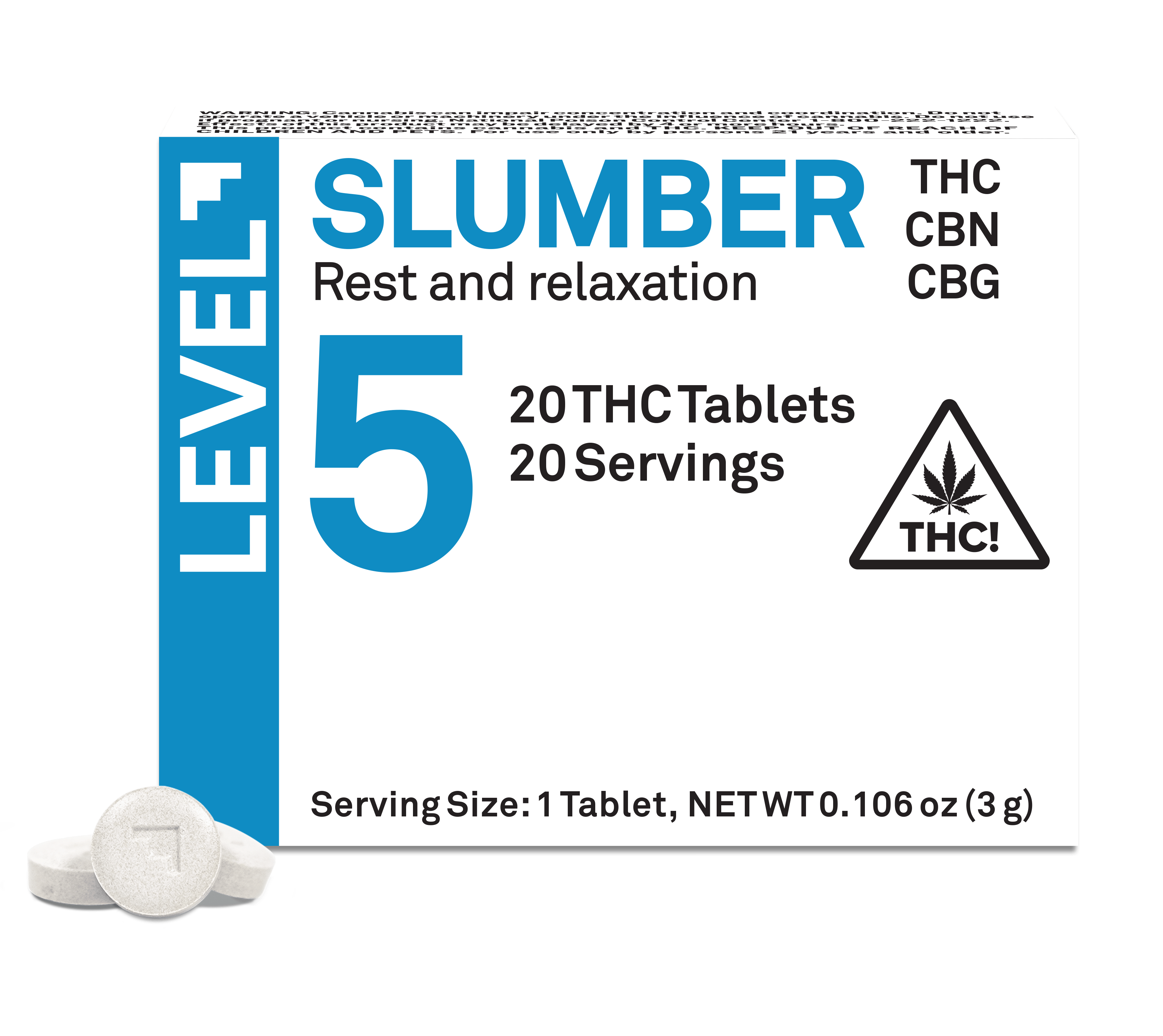 Product Level - Protab - Slumber - 5mg - 20ct - Tablet