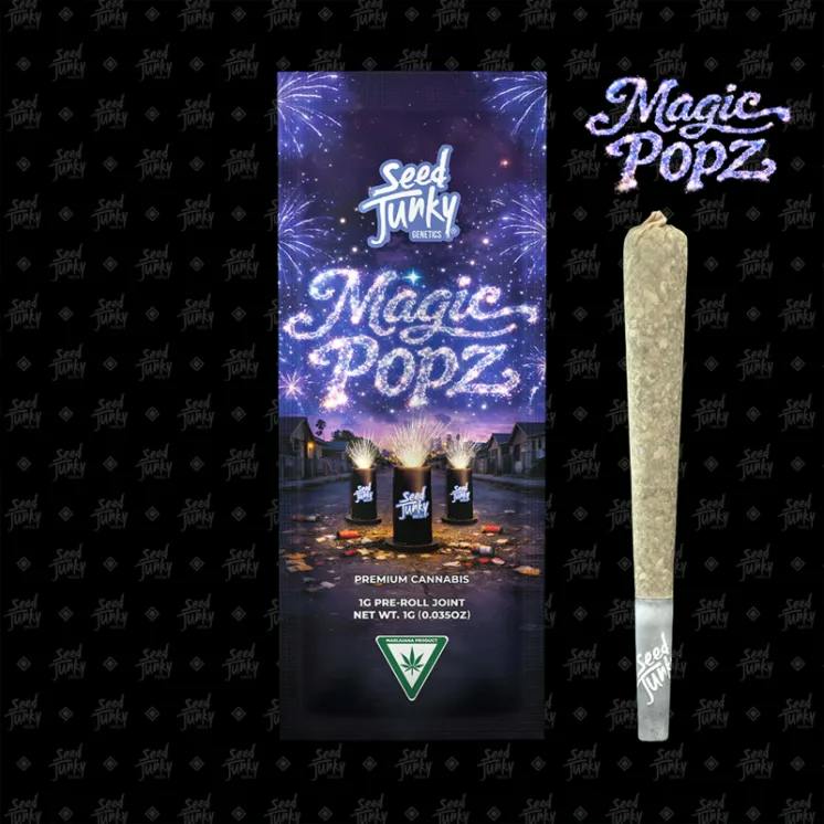 Seed Junky - 1g Preroll - Magic Popz
