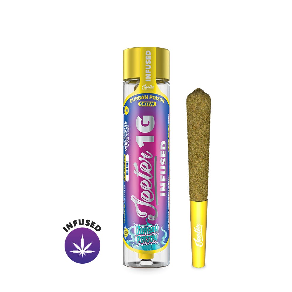 Jeeter - Quad Infused Preroll - Durban Poison (S) (1.0g)