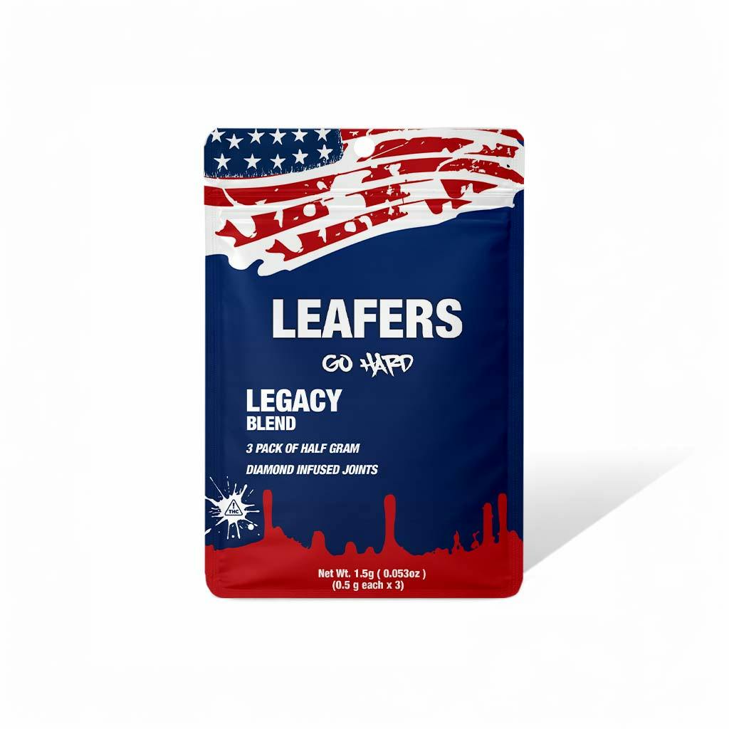 Leafers 1.5g Infused Pre-Roll 3pk - Legacy