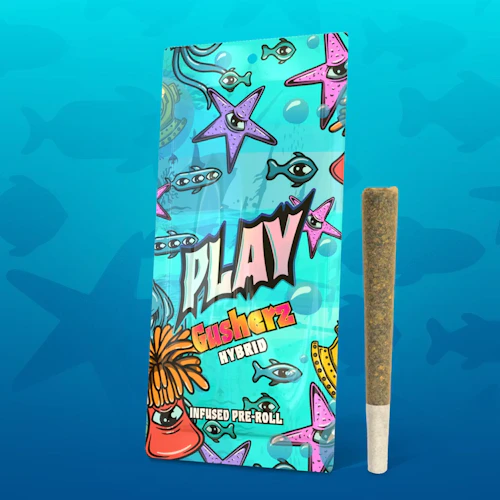 PLAY - 1.2g Infused Preroll - Gusherz