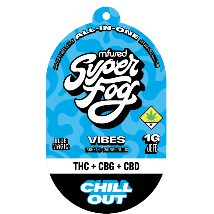 Buy Mfused Chill Out CBD:CBG 1:1:1 Super Fog Vibes Disposable | 1g