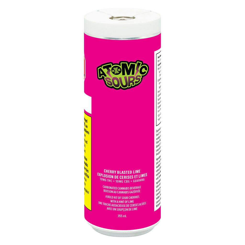 Xmg atomic sours - cherry blasted lime - 355ml
