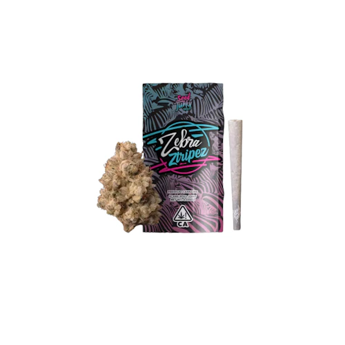 Seed Junky - 1g Preroll - Zebra Ztripez