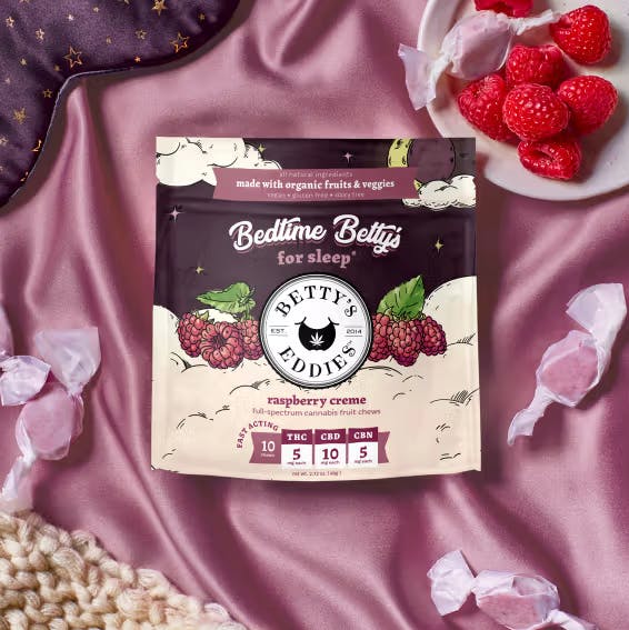 Product Bedtime Betty’s Raspberry Creme Sleep Fruit Chews [10pk]