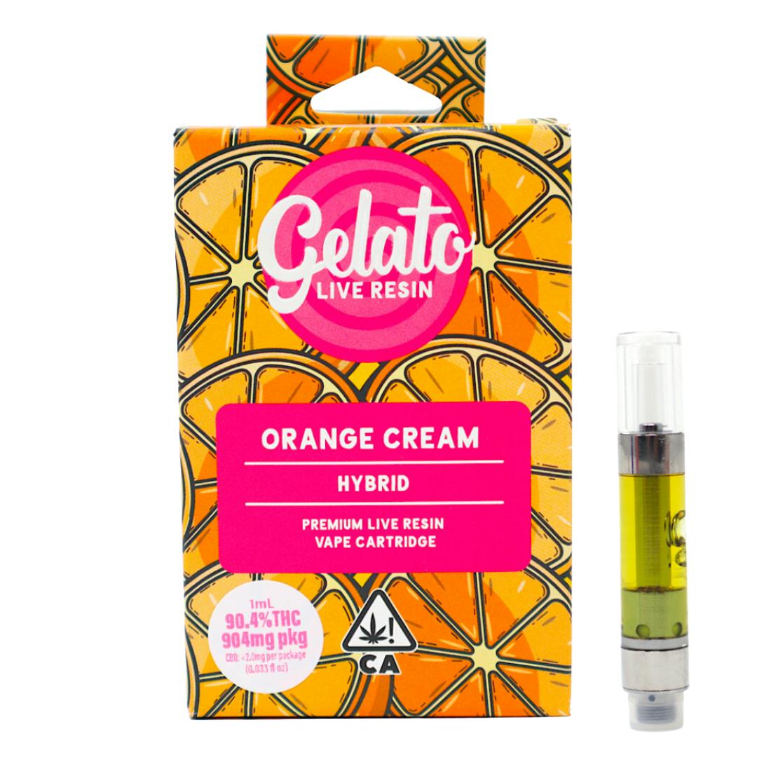 Gelato - Orange Cream - Cart 1G LR Hybrid | Nectar - Merced