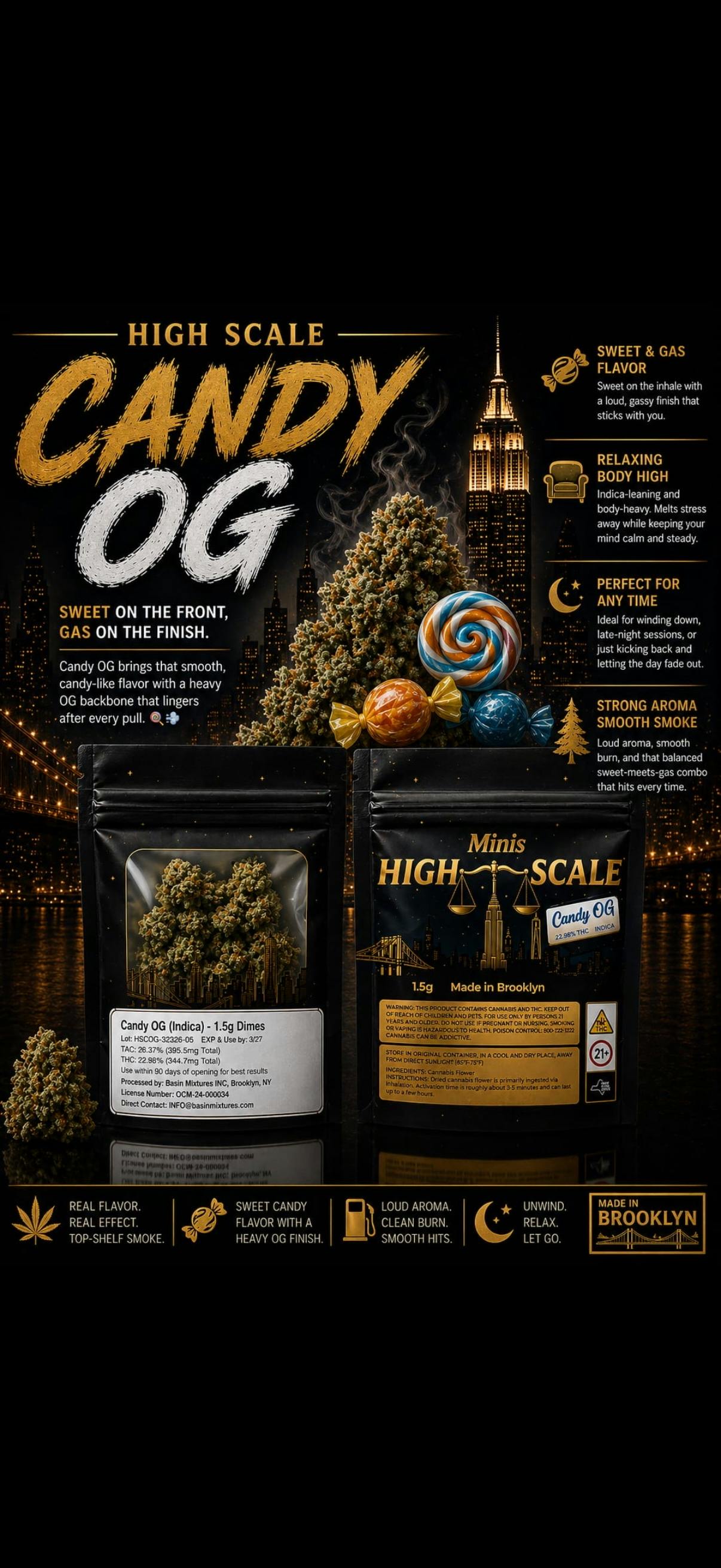 Product High Scale - Candy OG - 1.5g - Flower