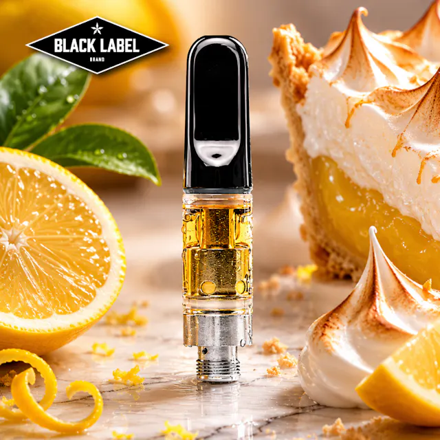 Black Label Vape Cart Lemon Meringue 1g (sativa, cartridges)