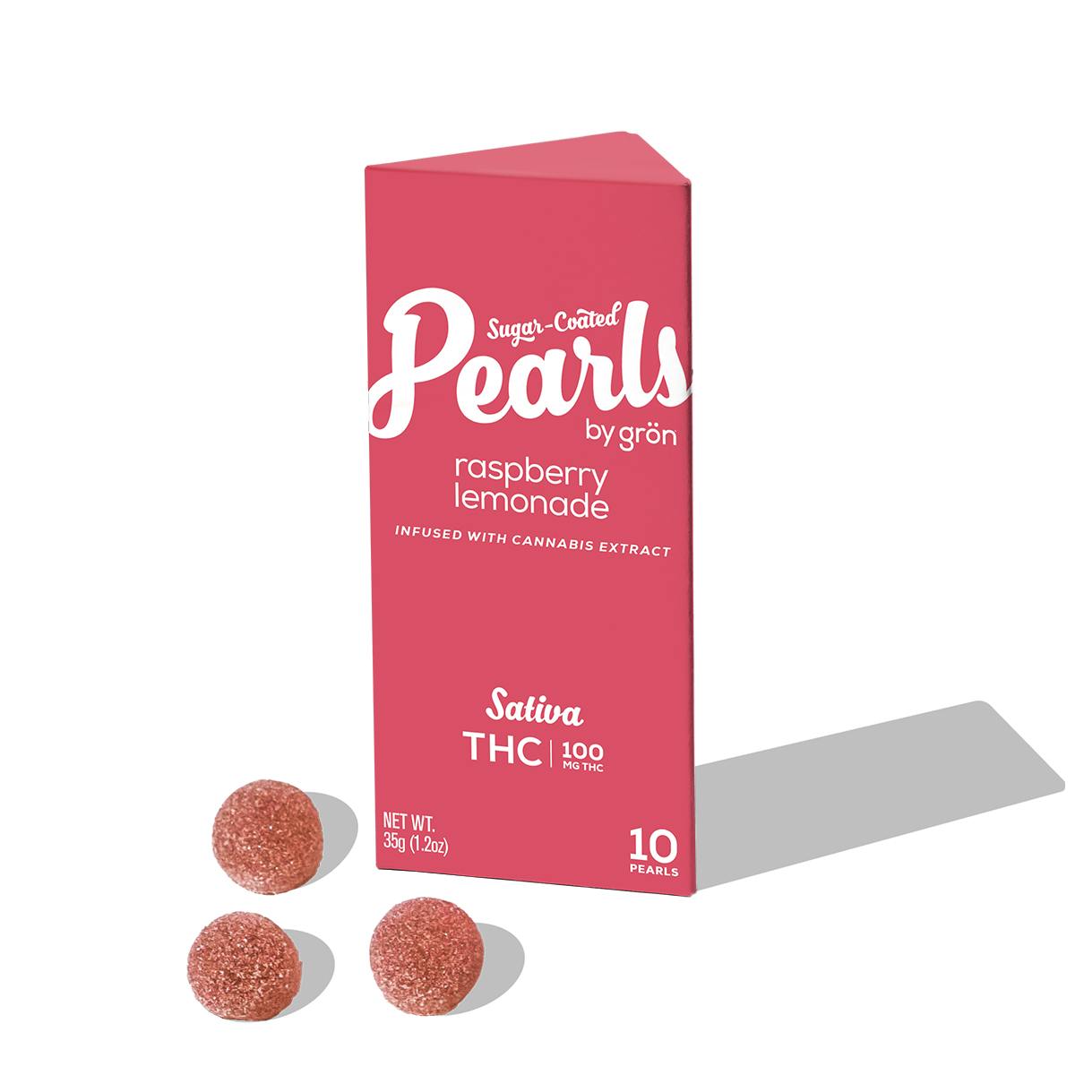 Grön Pearls Edibles - Raspberry Lemonade