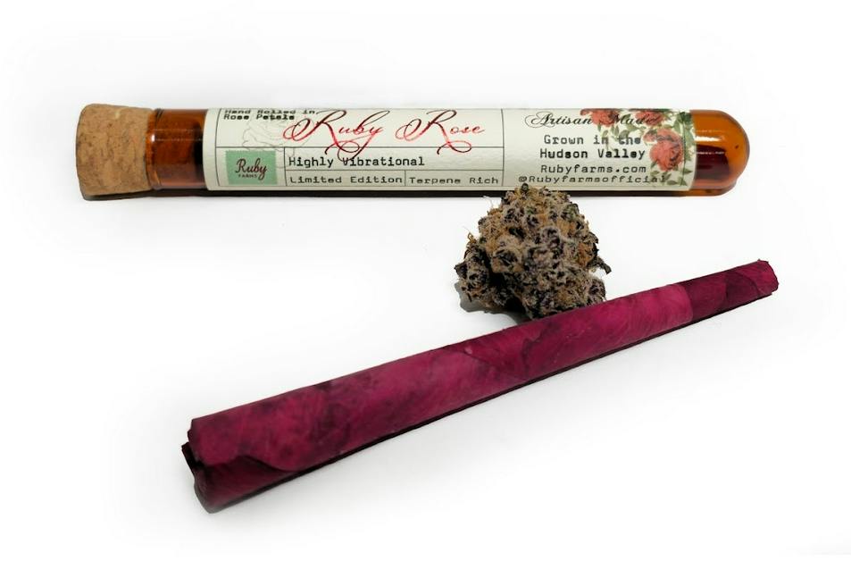Kosher Kush | 1.5g | Ruby Rose Hash Infused Pre roll | Indica | Ruby Farms