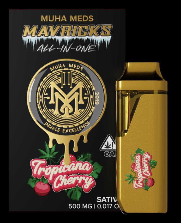 Product: Muha Meds | Mavs Hash Rosin Disposable - Tropicanna Cherry 0.5G
