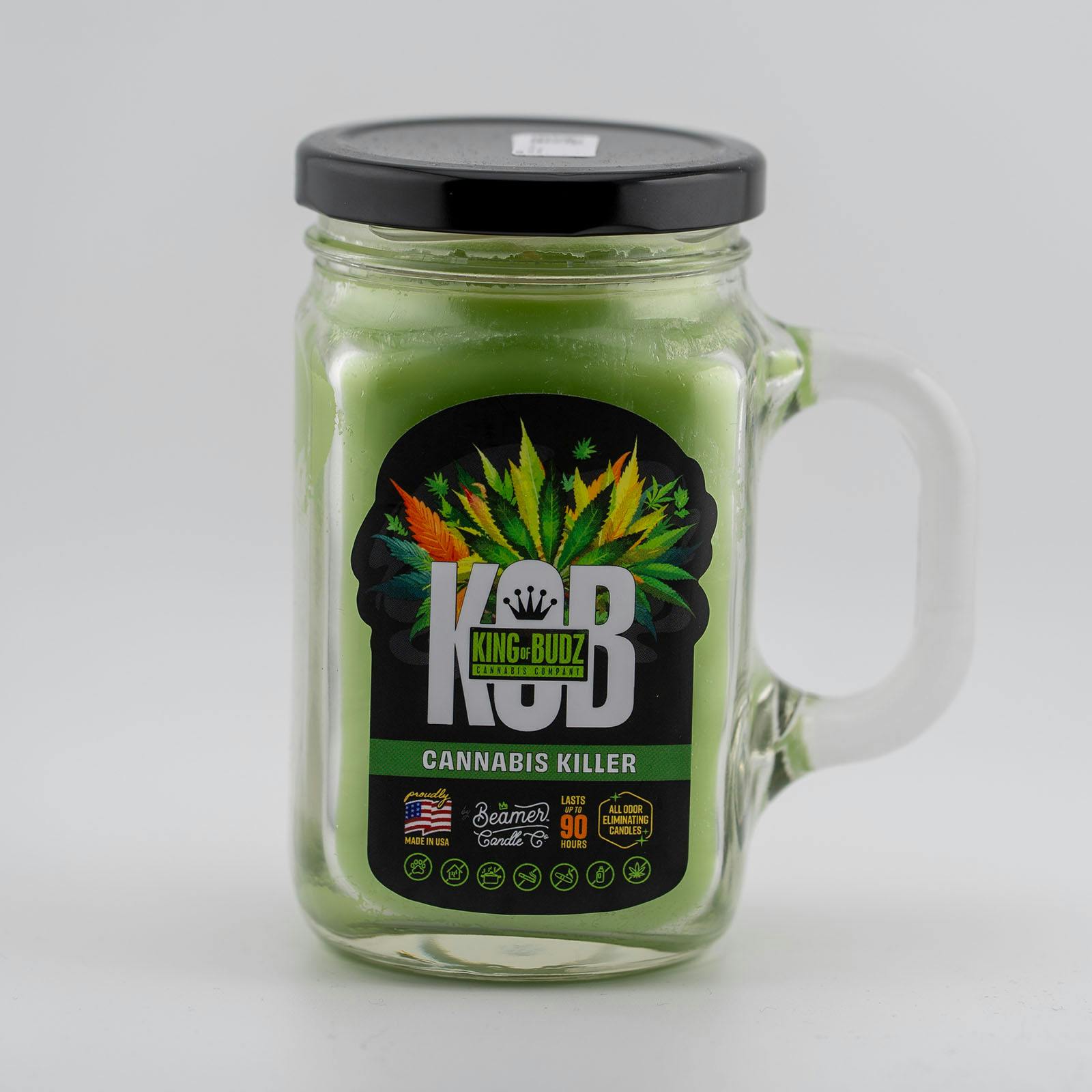 KOB - Large Candle - Cannabis Killer