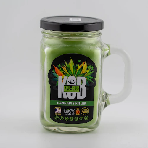 KOB - Large Candle - Cannabis Killer