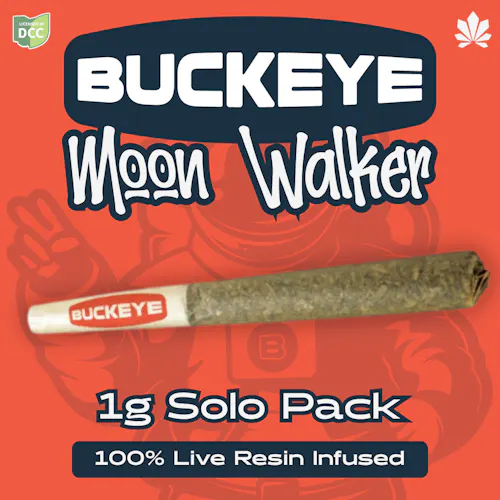 1g | 100% Live Resin Infused Moon Walker Pre Roll Single – 92 Cookies-active