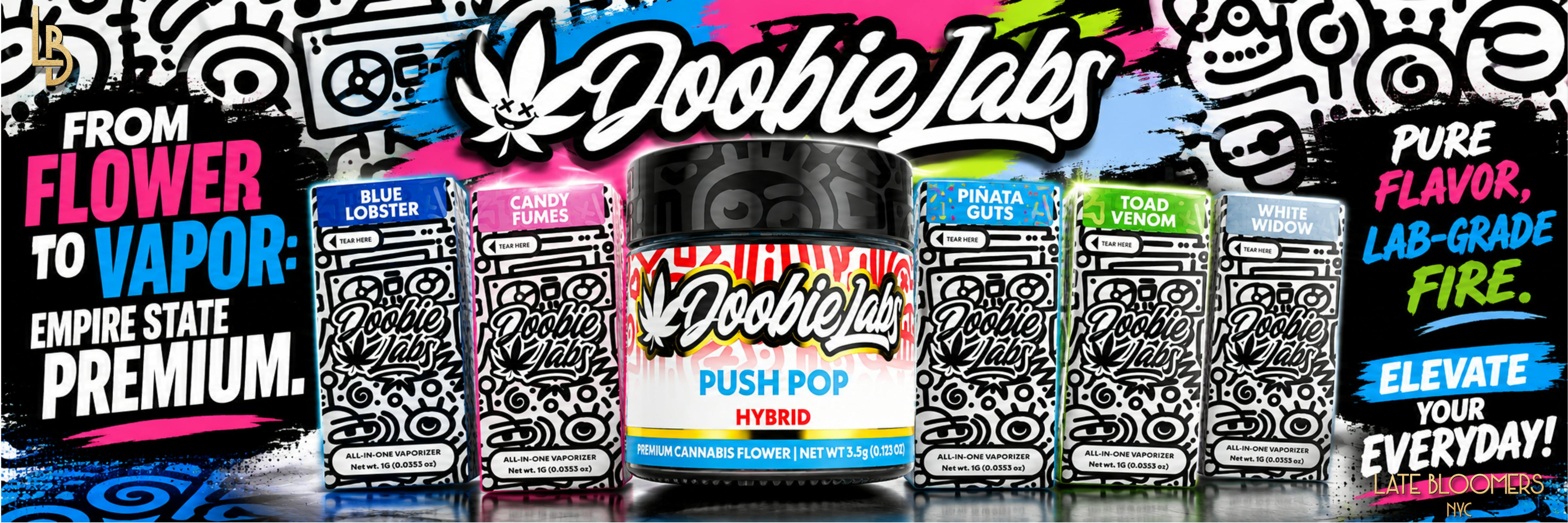 DOOBIE LABS x LATE BLOOMERS NYC WEB BANNER