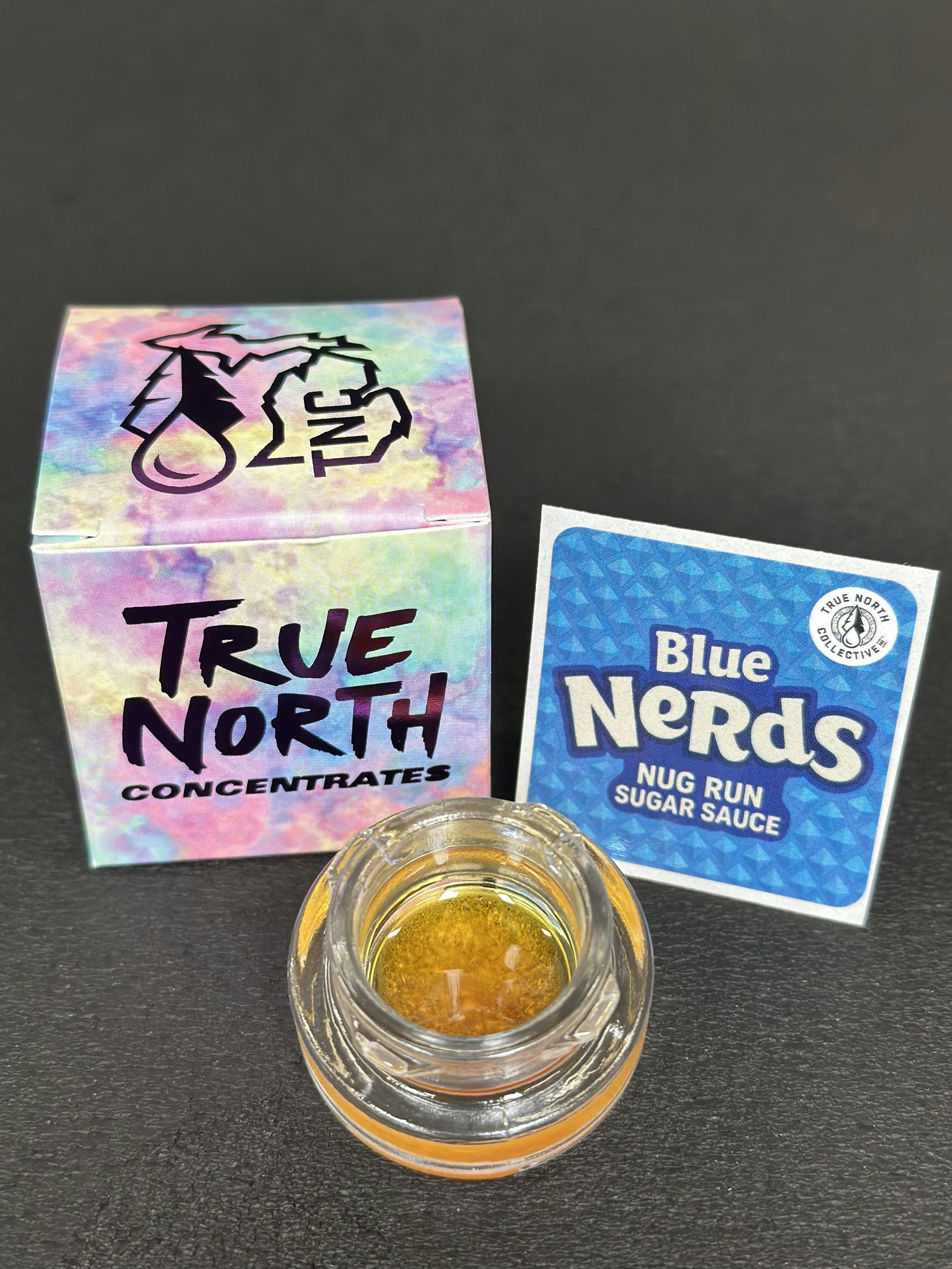 Product: True North | Blue Nerds | Nug Run Sugar Suce Concentrate | 1g | Indica
