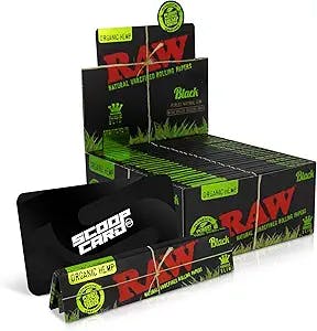 Raw Organic Hemp King Size Slim 1 1/4 Paper 32 Leaves