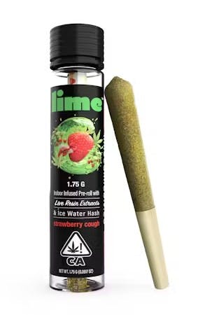 Lime Strawberry Cough Infused Pre-Roll | Liberty (Beach Center)