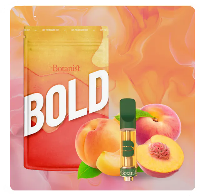 The Botanist BOLD Vape Cart Peach 1g (sativa, cartridges)