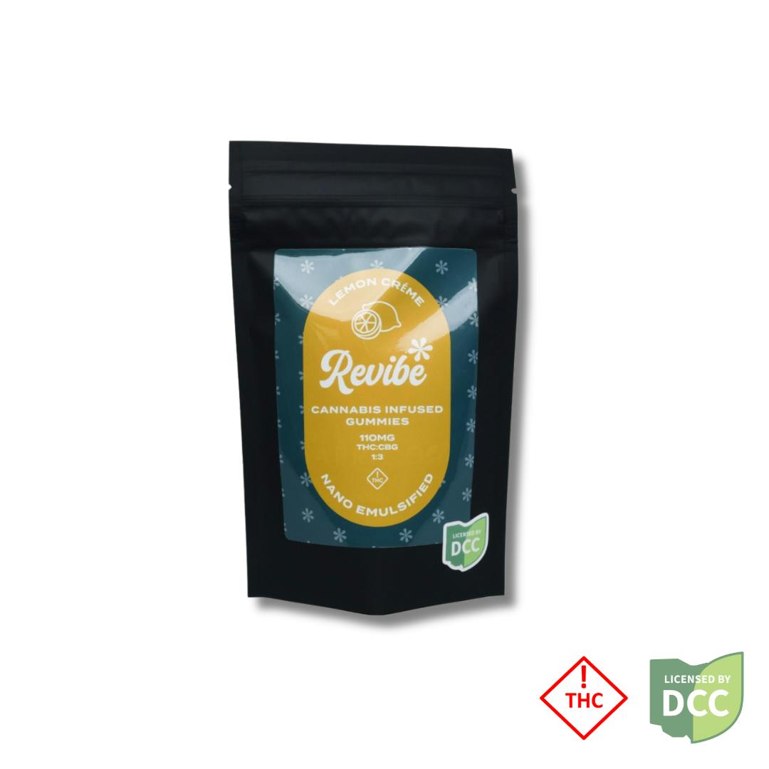 Revibe: 1:3 CBG Lemon Creme - Gummies 10pk 105mg | Insa OH