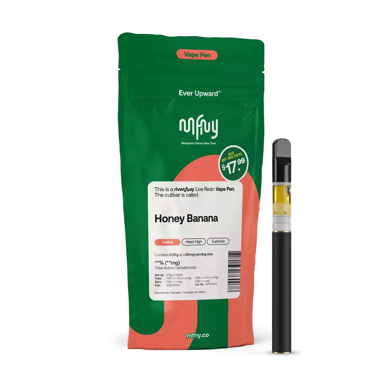 MFNY | Honey Banana | Live Resin AIO | 0.35g