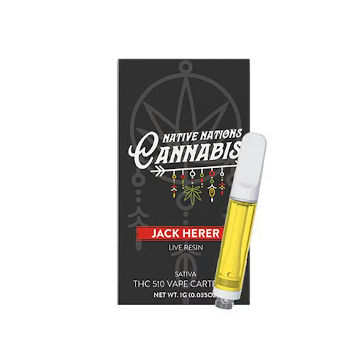 Native Nations Cannabis | Jack Herer | Live Resin 510 Vape