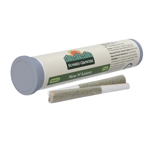 SunMed Now N Laterz Pre-Rolls 0.5g x 2pk-2