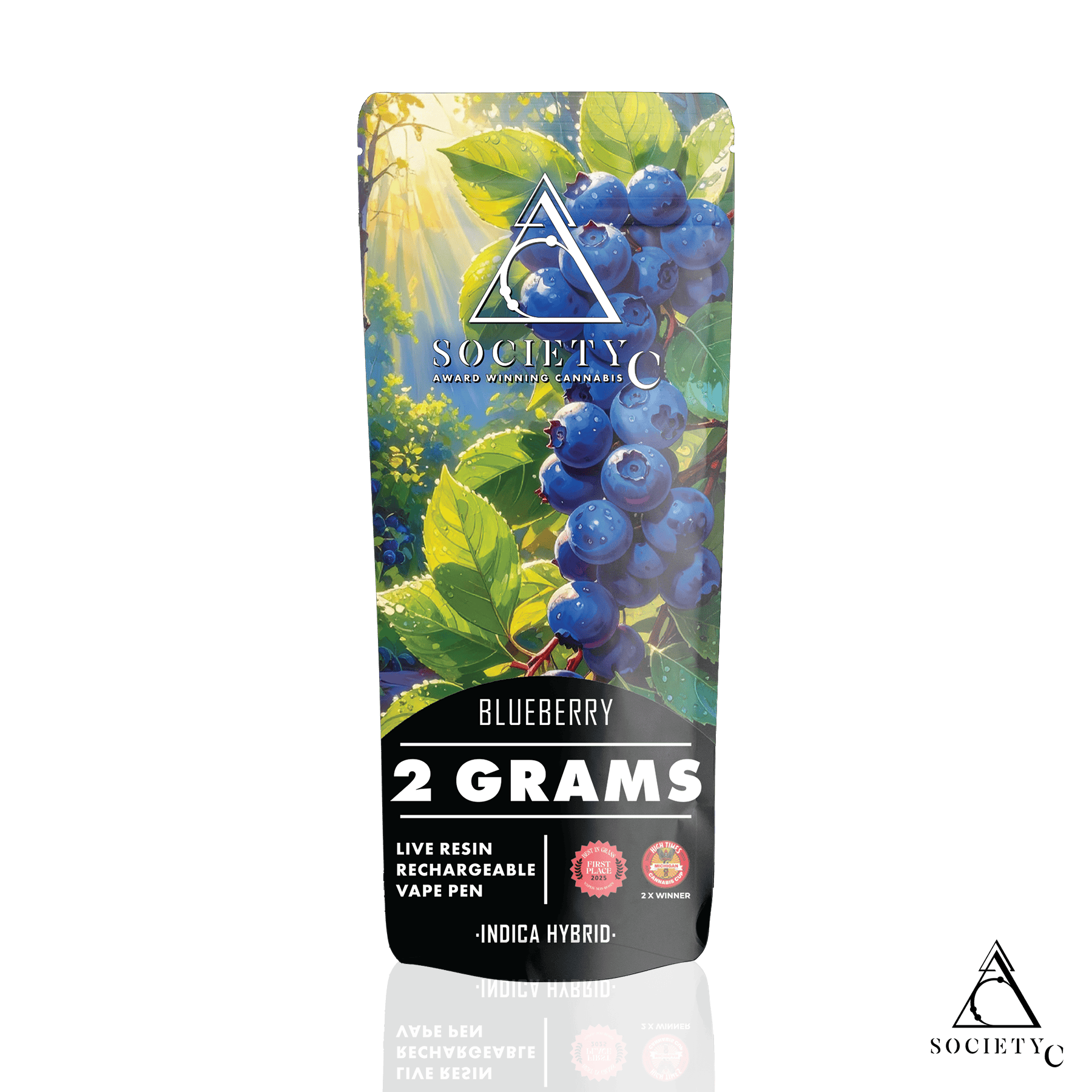 Society C - Blueberry - 2g Live Resin Disposable