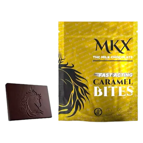 MKX Fast-Acting Milk Chocolate Caramel Bites 200mg Rec-active