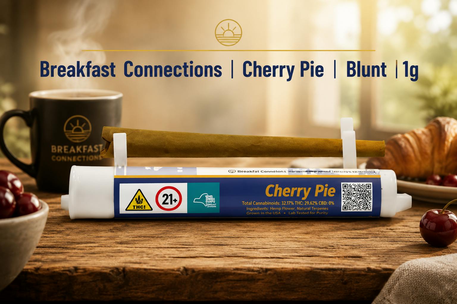 Product Breakfast Connections | Cherry Pie | Blunt | 1g