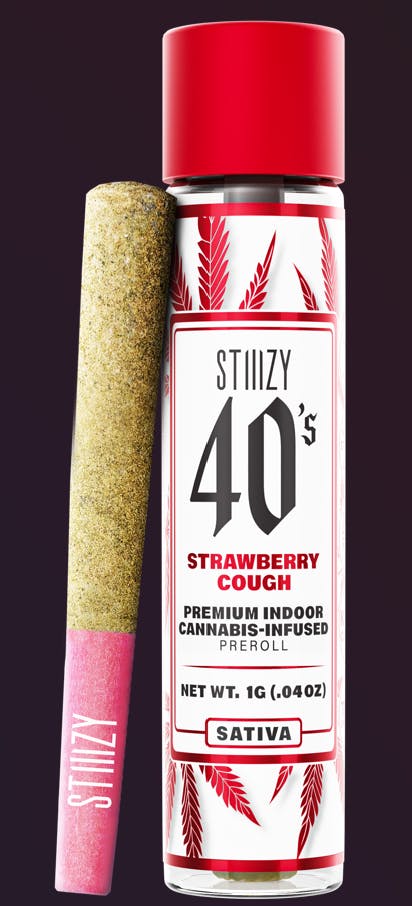 Pre-roll | STIIIZY |  Strawberry Cough | Infused | 1g