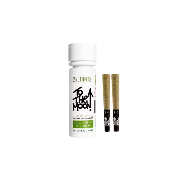 To The Moon | Alien Piss | 2pk Pre-roll | 1.5g