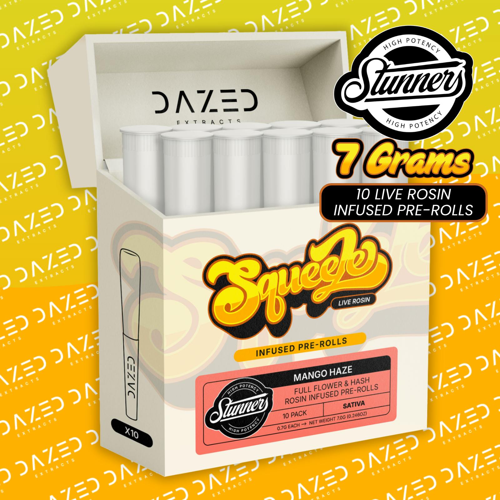 Dazed Extracts Dazed Extracts | Squeeze | Mango Haze | 0.7g