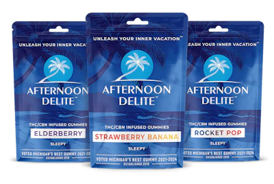 Afternoon Delite - 200mg Gummies - Elderberry 2:1