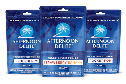 Afternoon Delite - 200mg Gummies - Elderberry 2:1