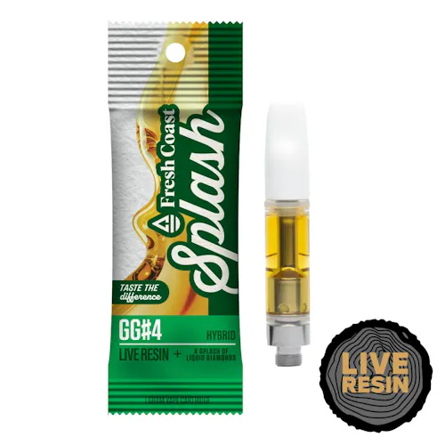 Splash GG4 Live Resin Cartridge Rec-active