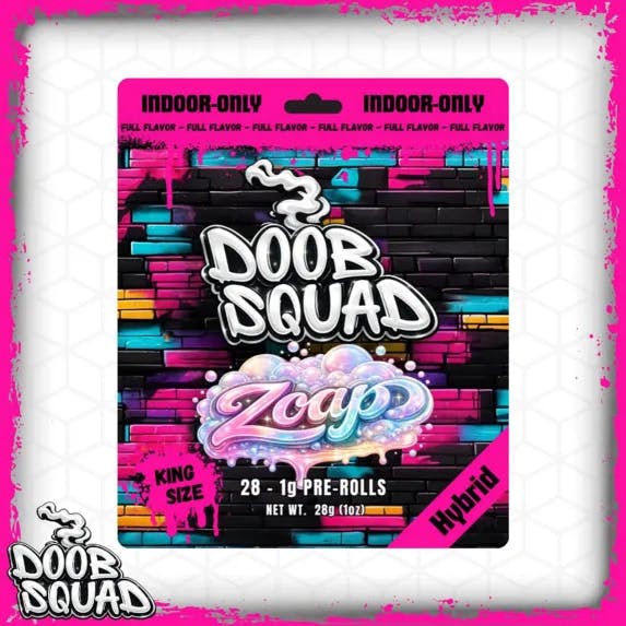 Doob Squad - 28-Pack 1g Prerolls - Zoap
