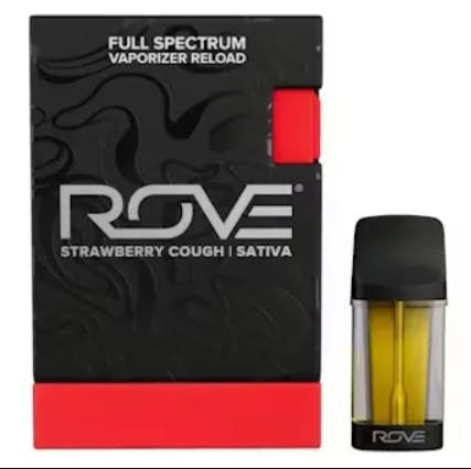 Buy Rove Strawberry Cough | Melted Diamond Live Resin Vaporizer Reload Pod  | 1.0g for Sale