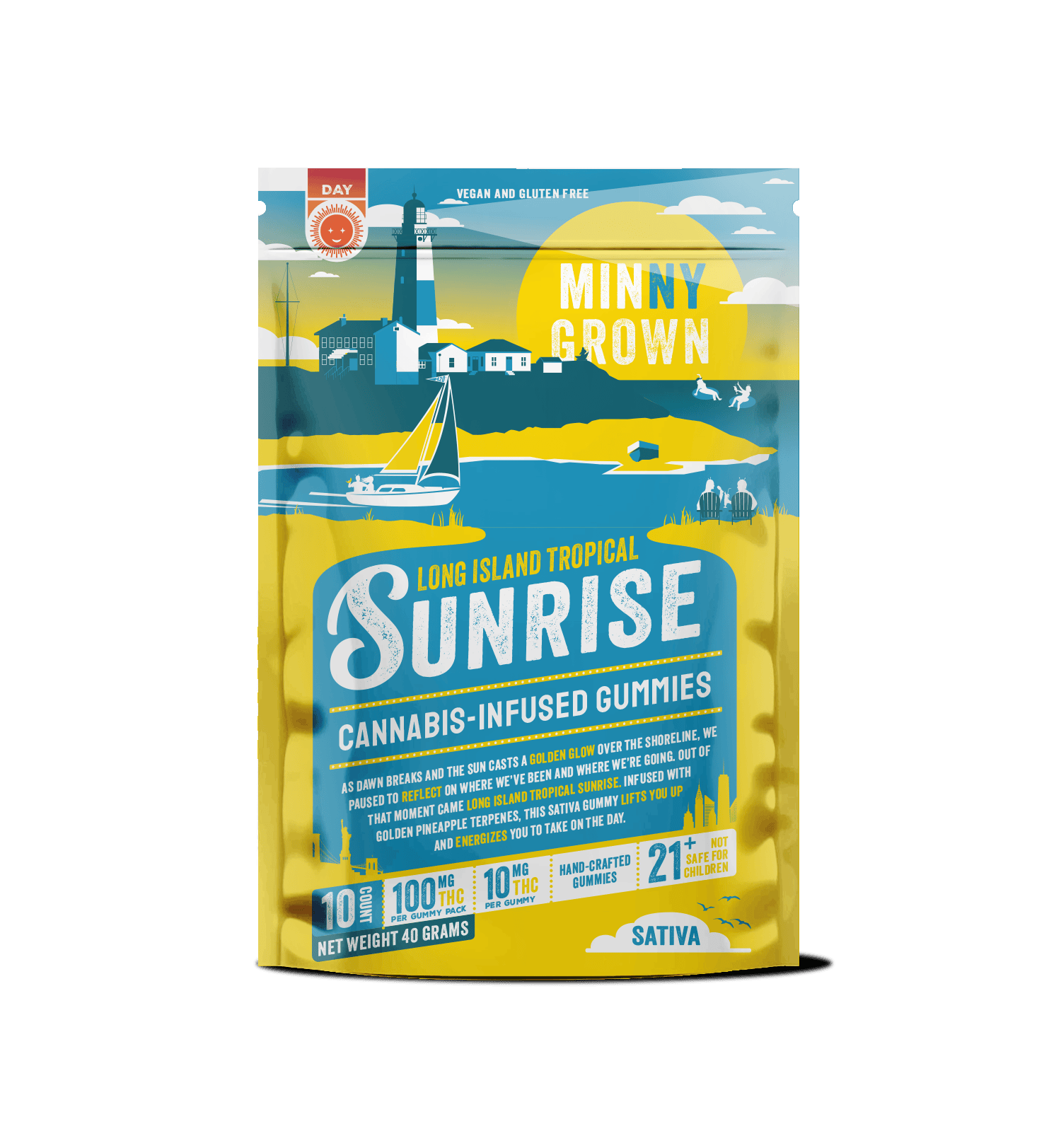 Product Minny Grown - Long Island Tropical Sunrise - 100mg