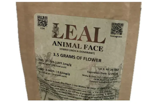 Leal | Animal Face | Flower-active