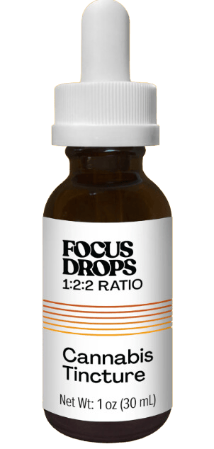 Focus Drops 1:2:2 THC:CBD:CBG | 30mL