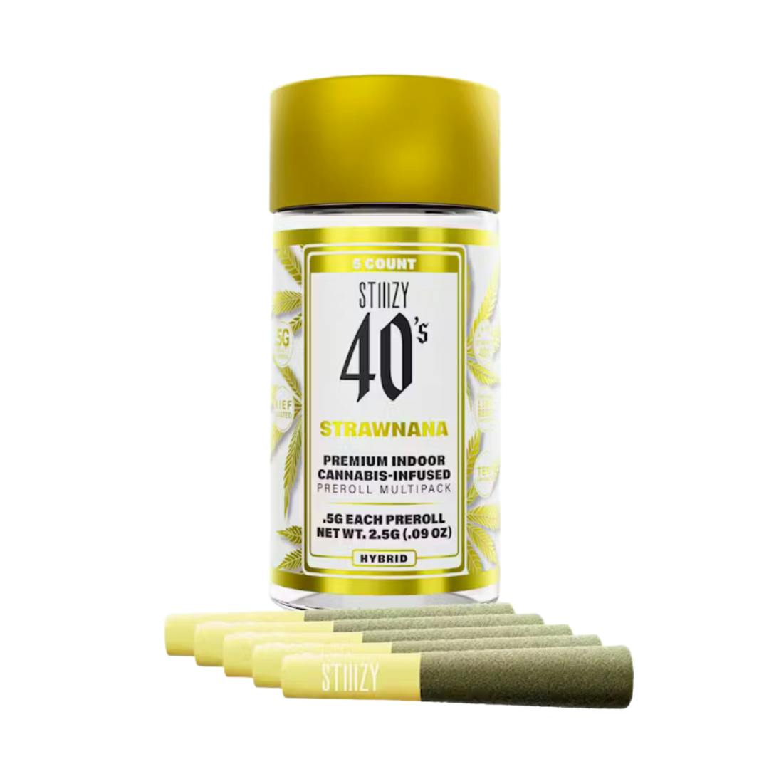 STRAWNANA 5PK INFUSED PREROLLS