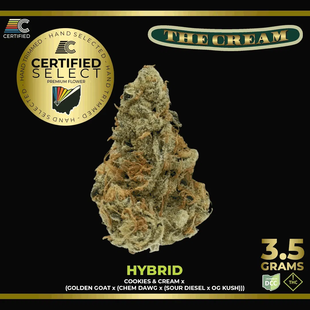The Cream Select 3.5g (Hybrid) | Certified Cultivators | Canton - OCC