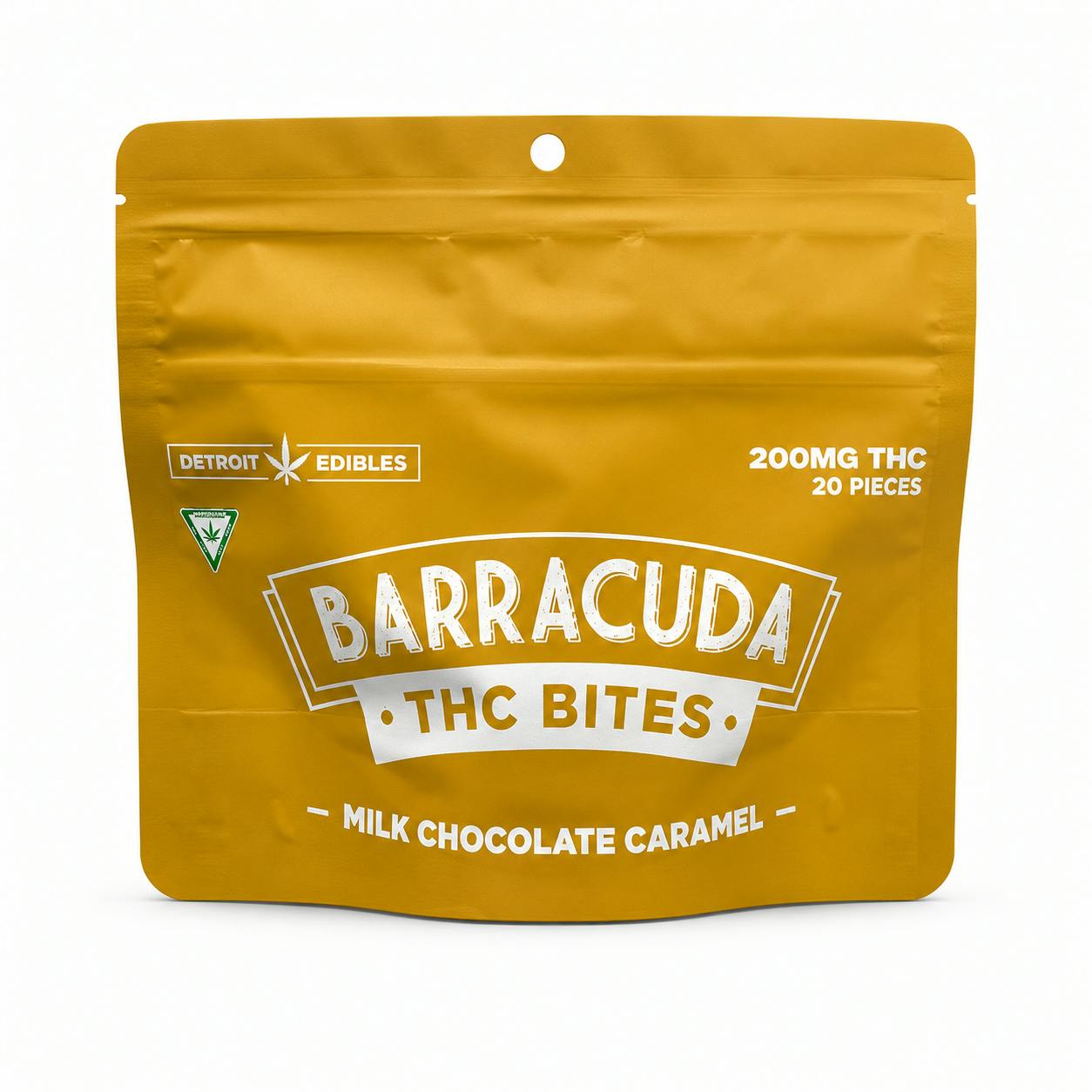 Barracuda - 200mg Bites - Milk Chocolate Caramel