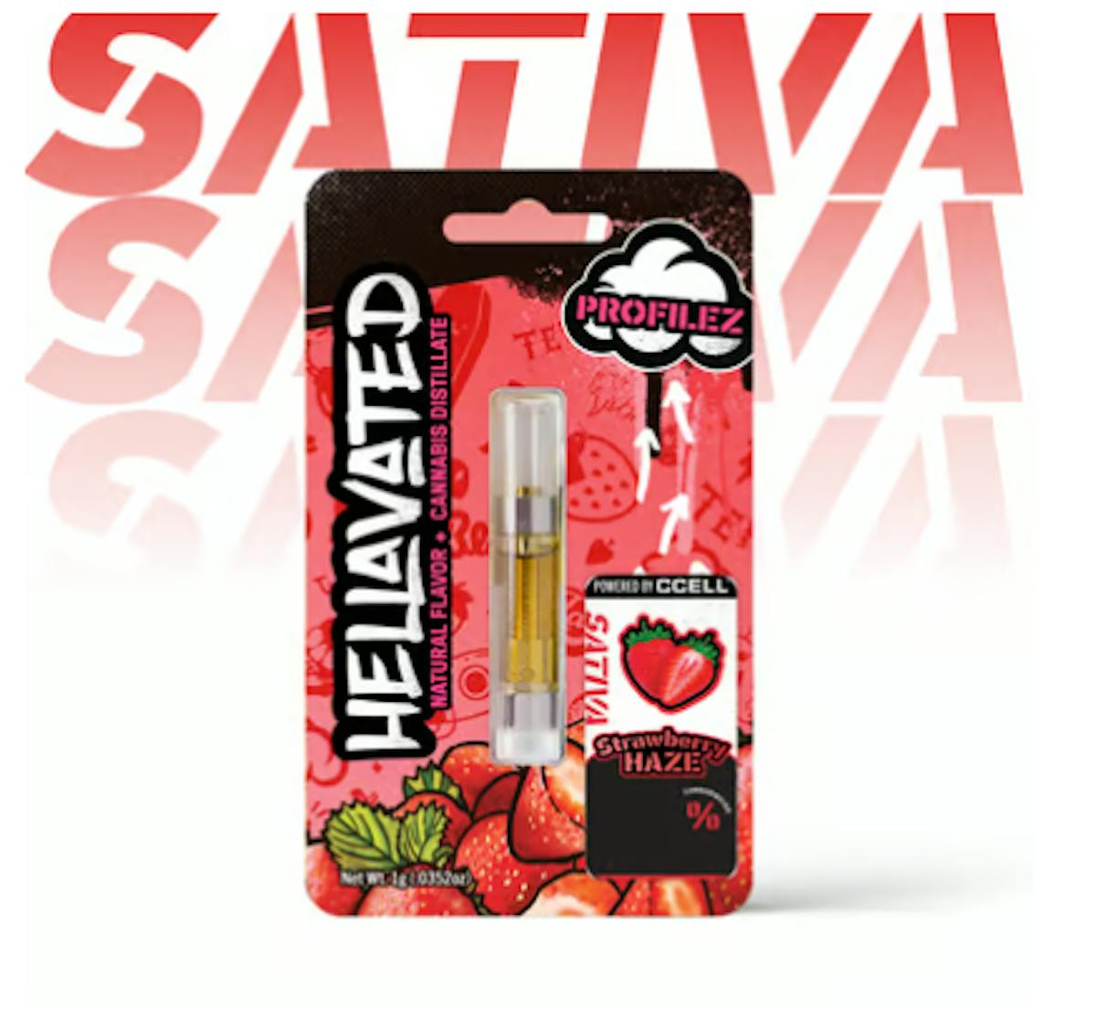 Photo of Hellavated Strawberry Haze Cartridge