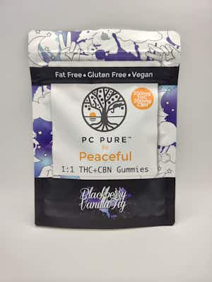 Product: Blackberry Vanilla Fig | 200mg THC: 200mg CBN | PC Pure