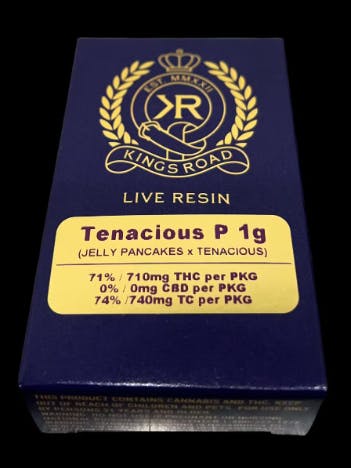Cart | Kings Road | Live Resin | 510 Cart | Tenacious P | 1g