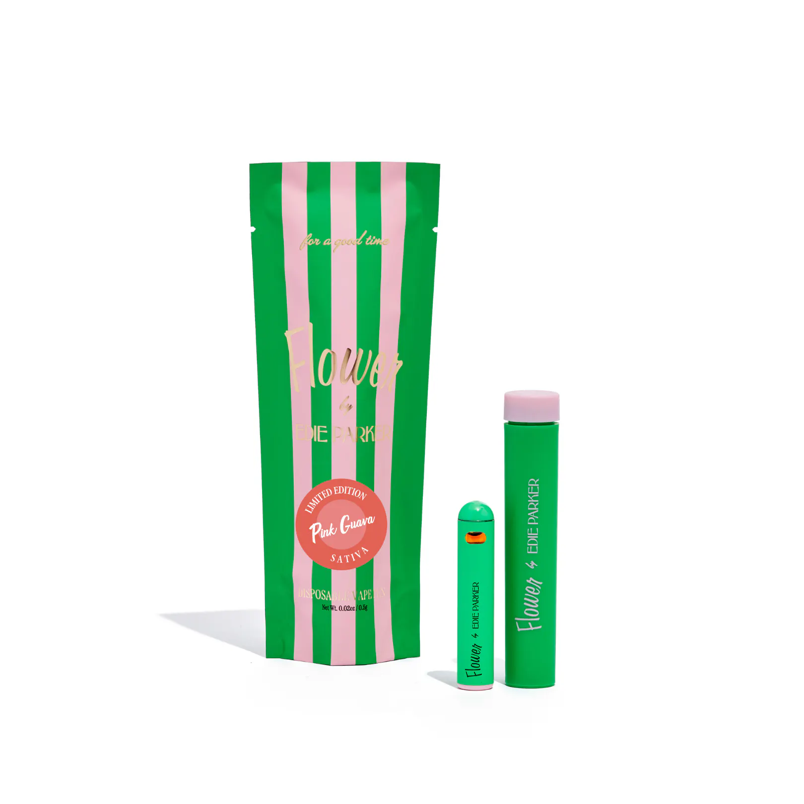Edie Parker Disposable Vape | Pink Guava | Sativa [0.5g] | Viola x