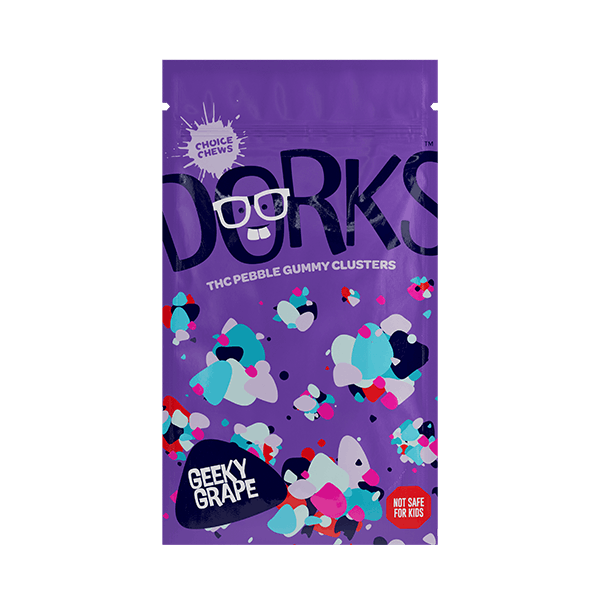 Dorks | Geeky Grape Indica Gummies | 200mg